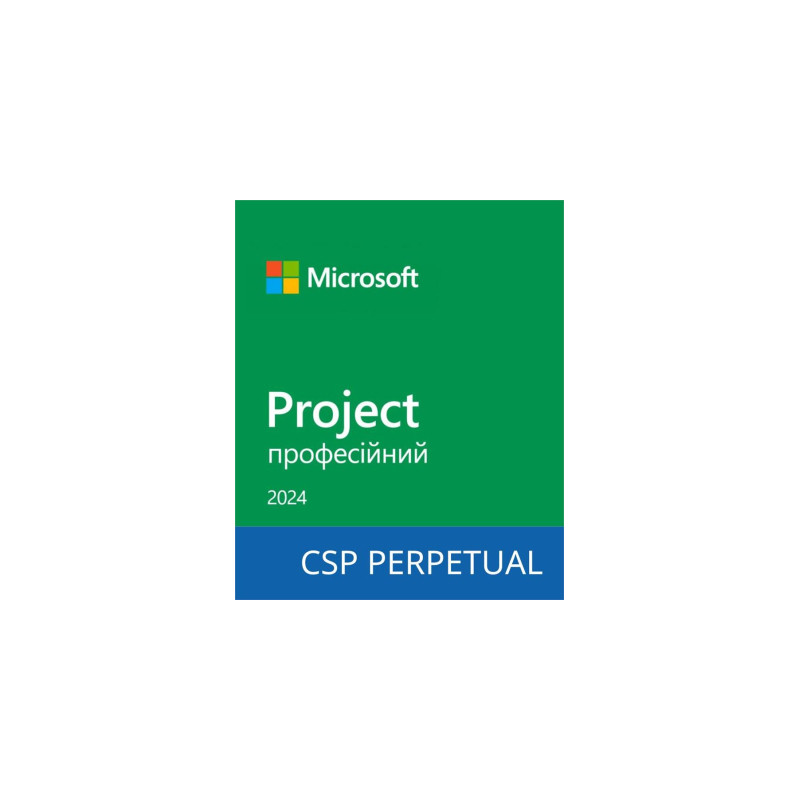 Офісний додаток Microsoft Project Professional 2024 Commercial Software, Perpetual (DG7GMGF0PN45_0001)