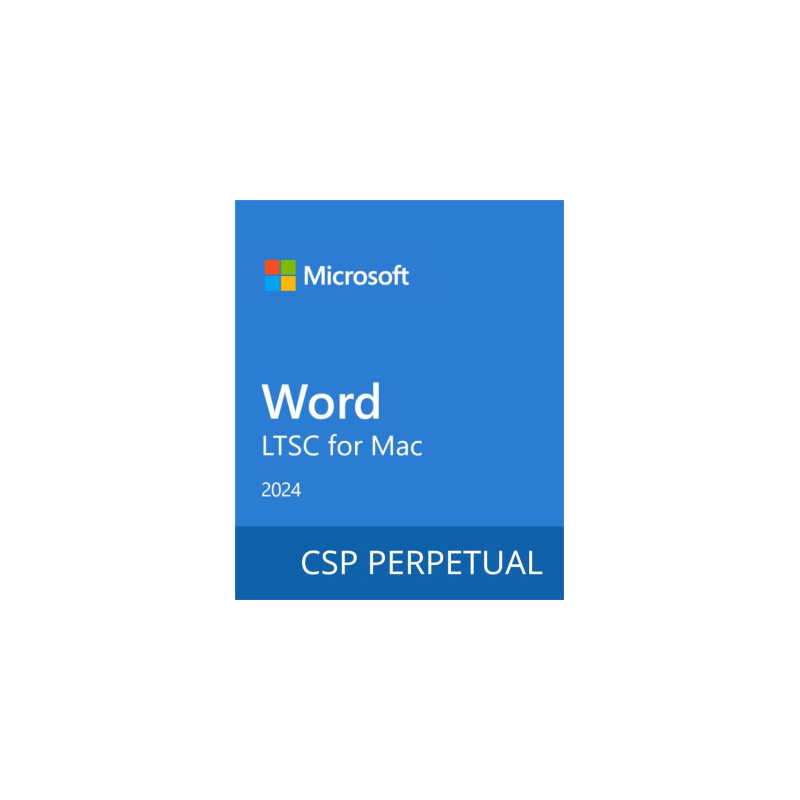 Офісний додаток Microsoft Word LTSC for Mac 2024 Commercial Software, Perpetual (DG7GMGF0PN40_0001)