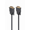 Кабель мультимедійний DVI M to DVI M 3.0m 24+1pin Cablexpert (CC-DVI2-BK-10)