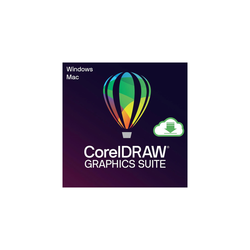 ПЗ для мультимедіа Corel CorelDRAW Graphics Suite 2024 EN/FR/DE/IT/ES/BP/NL Windows/Mac (ESDCDGS2024ML)