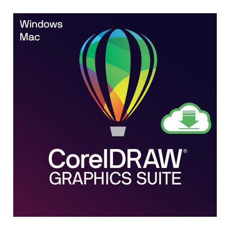ПЗ для мультимедіа Corel CorelDRAW Graphics Suite 2024 EN/FR/DE/IT/ES/BP/NL Windows/Mac (ESDCDGS2024ML)