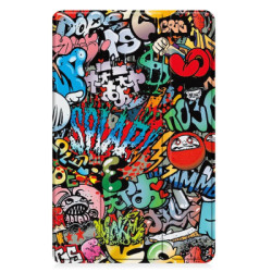 Чохол до планшета BeCover Smart Case Samsung Galaxy Tab A11 Plus SM-X236B 11.0" Graffiti (714005)