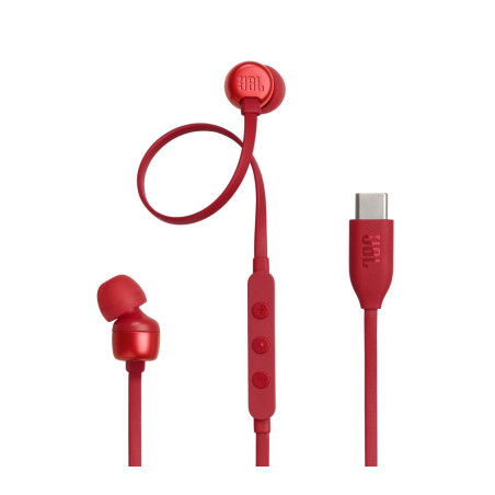 Навушники JBL Tune 310C USB-C Red (JBLT310CRED)