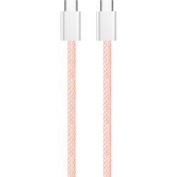 Дата кабель USB-C to USB-C 1.0m 60W 3.0А pink ColorWay (CW-CBPDCC061-P)
