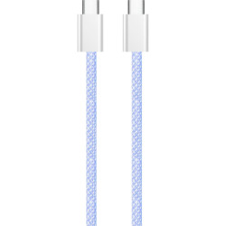 Дата кабель USB-C to USB-C 1.0m 60W 3.0А purple ColorWay (CW-CBPDCC061-PU)