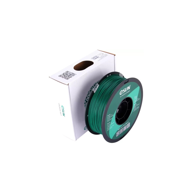Пластик для 3D-принтера eSUN PLA+ P1.75мм, 1кг, green (PLA+P175G1)
