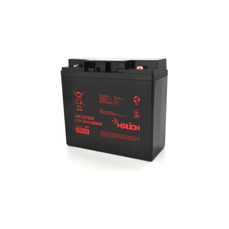Батарея до ДБЖ Merlion HR1270W, 12V 20Ah (HR1270W)