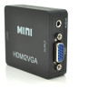 Перехідник HDMI F to VGA F 720P/1080P black Voltronic (YT-CM-HDMI/VGA-B)