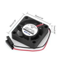 Додаткове обладнання для Мікро ПК KUONGSHUN Fan for Raspberry Pi 30307 (3B386)