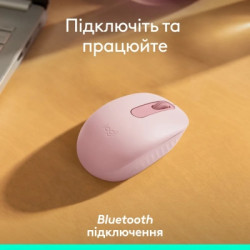 Мишка Logitech M196 Bluetooth Rose (910-007461)