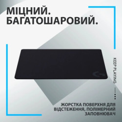 Килимок для мишки Logitech G440 Gaming Mouse Pad Black (943-000792)