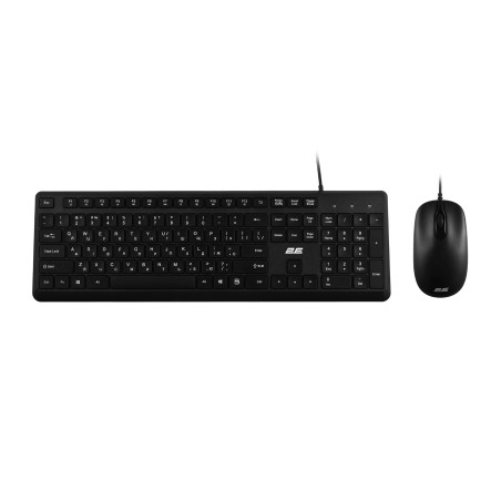 Комплект 2E MK405 USB UA Black (2E-MK405UBK_UA)