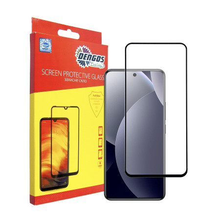 Скло захисне Dengos Full Glue Xiaomi Redmi Note 15 Pro 4G Black (TGFG-445)