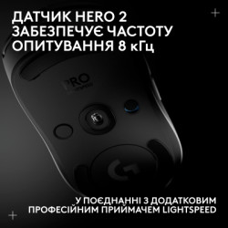 Мишка Logitech G Pro 2 Lightspeed Wireless White (910-007302)