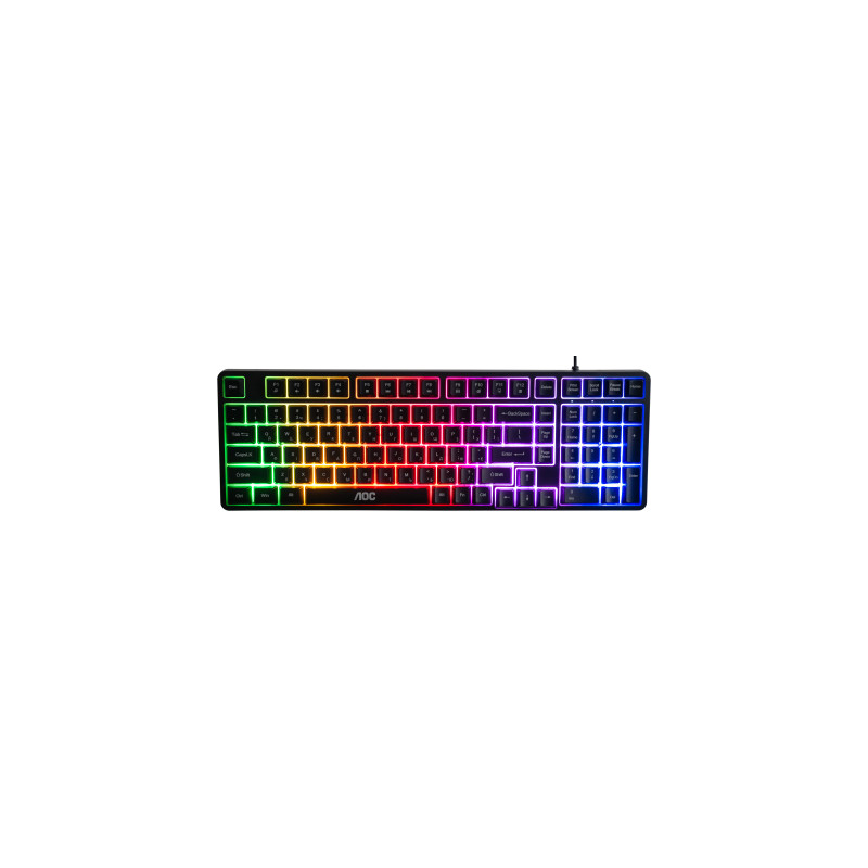 Клавіатура AOC GK116B LED USB UA Black (GK116B/97)
