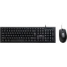 Комплект AOC KM160B USB UA Black (KM160B/97)