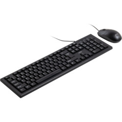 Комплект AOC KM160B USB UA Black (KM160B/97)