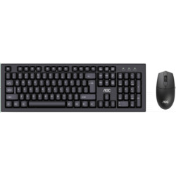 Комплект AOC KM210B Wireless UA Black (KM210B/97)