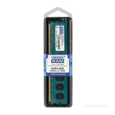 Модуль пам'яті для комп'ютера DDR3 4GB 1600 MHz Goodram (GR1600D364L11S/4G)