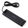 Концентратор Vinga USB3.0 to 7*USB3.0 1m cable with Switch and Power Adapter (VHA3A7B)