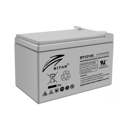 Батарея до ДБЖ Ritar AGM RT12140, 12V-14Ah (RT12140H)