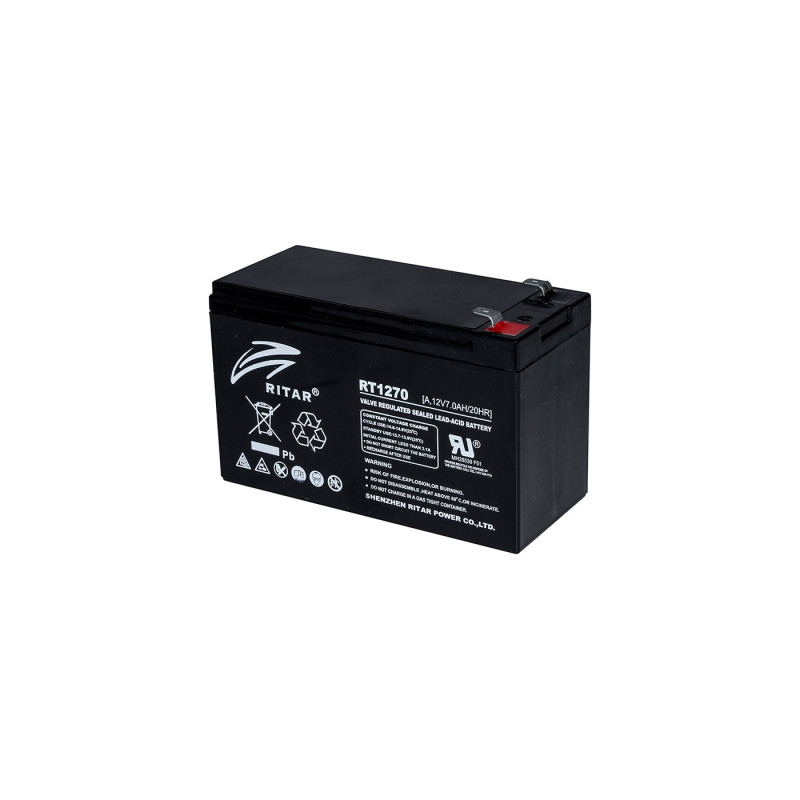 Батарея до ДБЖ Ritar AGM RT1270B, 12V-7Ah (RT1270B)