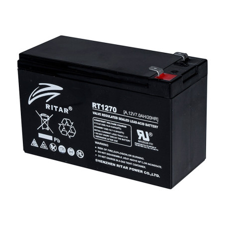 Батарея до ДБЖ Ritar AGM RT1270B, 12V-7Ah (RT1270B)