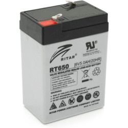 Батарея до ДБЖ Ritar AGM RT650, 6V-5Ah (RT650)