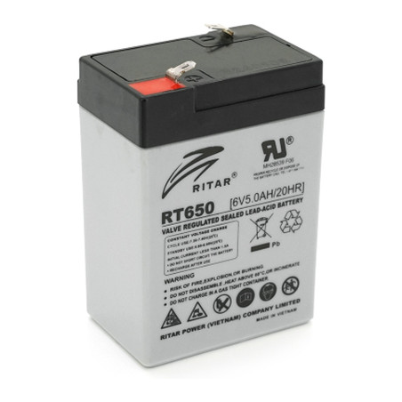 Батарея до ДБЖ Ritar AGM RT650, 6V-5Ah (RT650)
