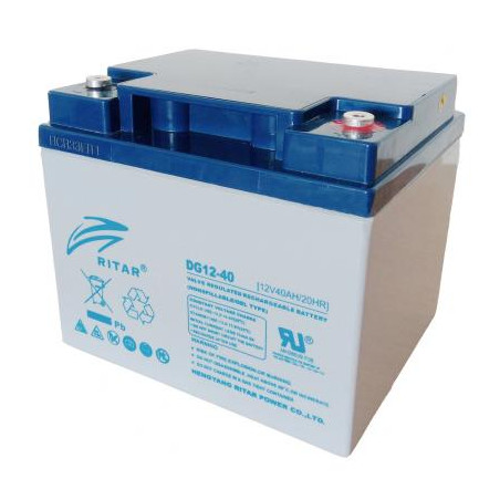 Батарея до ДБЖ Ritar GEL DG12-40 12V- 40.0Ah (DG12-40)