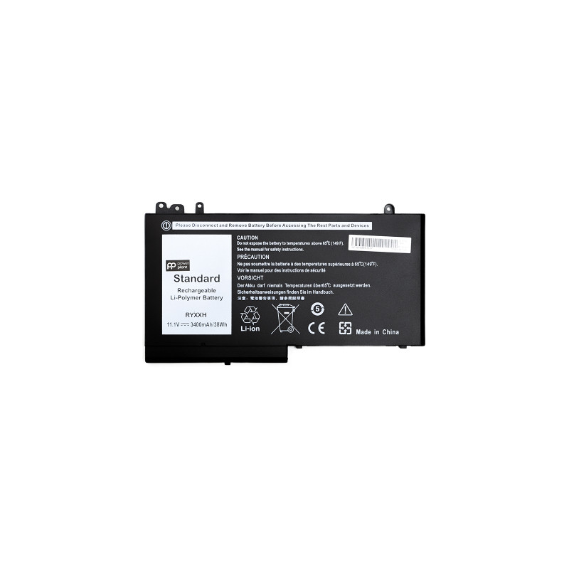 Акумулятор до ноутбука PowerPlant DELL Latitude 12 5000 (RYXXH) 11.1V 3400mAh (NB441105)