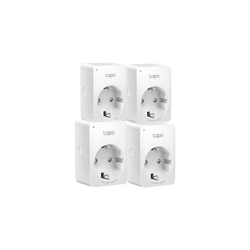 Розумна розетка TP-Link Tapo P100 (4-pack) (Tapo P100(4-pack))