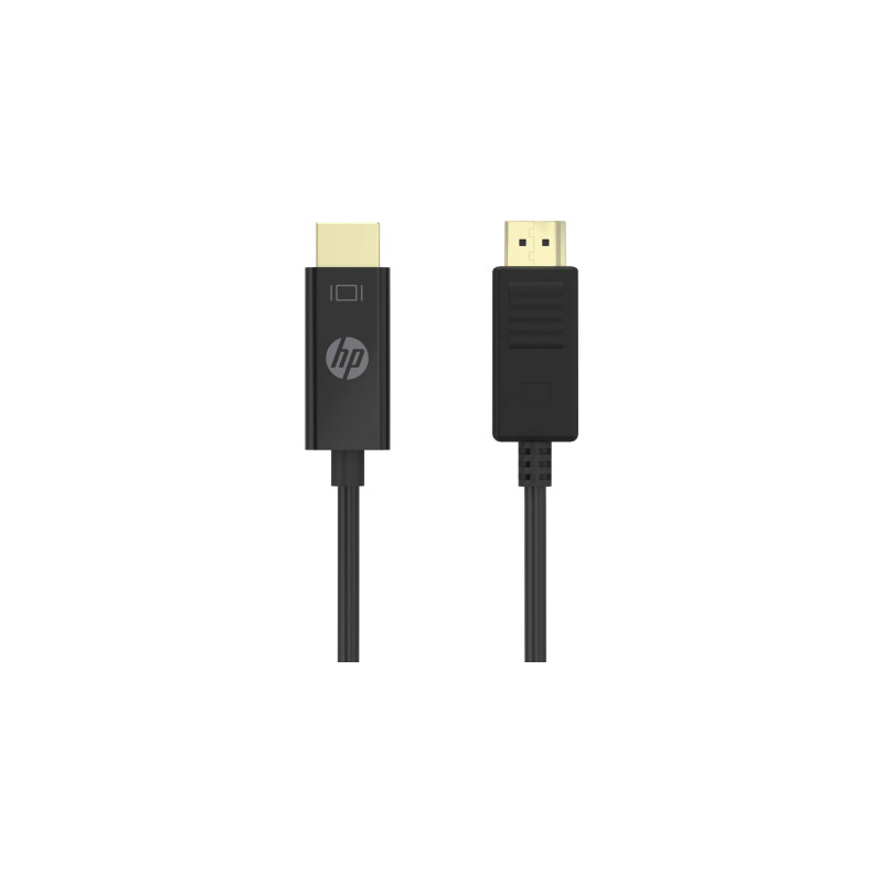 Кабель мультимедійний DisplayPort M to HDMI M 2.0m 4K60Hz active HP (DHC-DP04-02M)