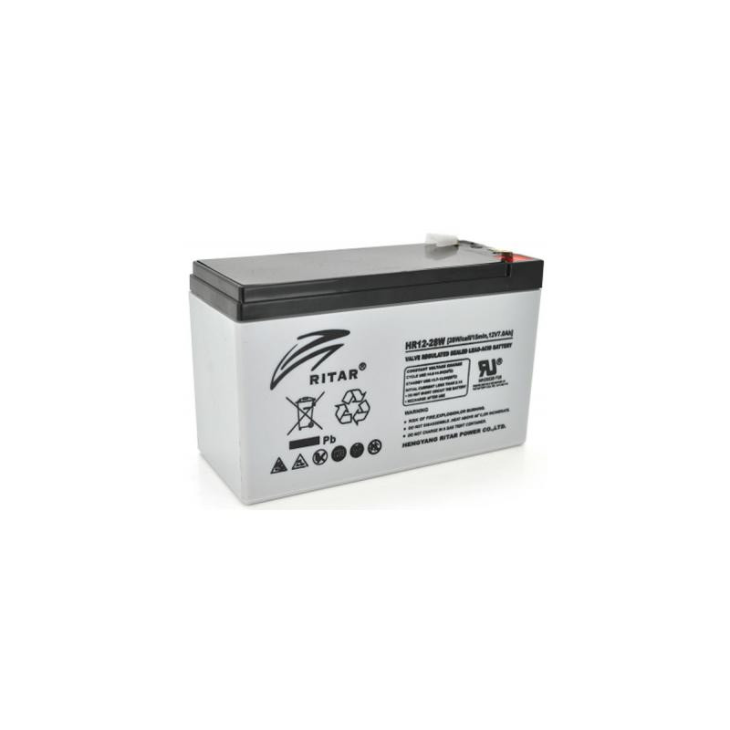 Батарея до ДБЖ Ritar HR1228W, 12V-7.0Ah (HR1228W)