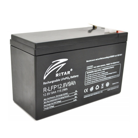 Батарея LiFePo4 Ritar R-LFP 12.8V 9Ah