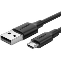 Дата кабель USB 2.0 AM to Micro 5P 1.5m US289 (Black) Ugreen (60137)
