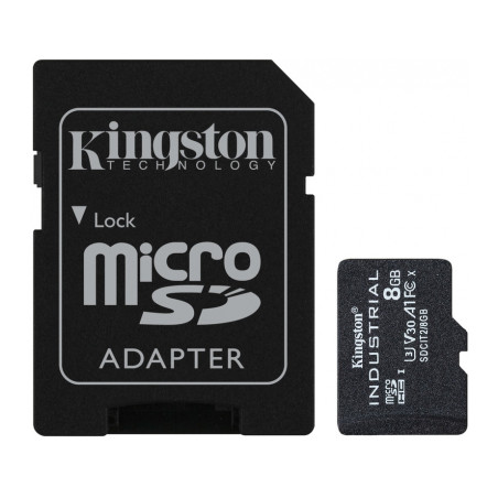 Карта пам'яті Kingston 8GB microSDHC class 10 UHS-I V30 A1 (SDCIT2/8GB)