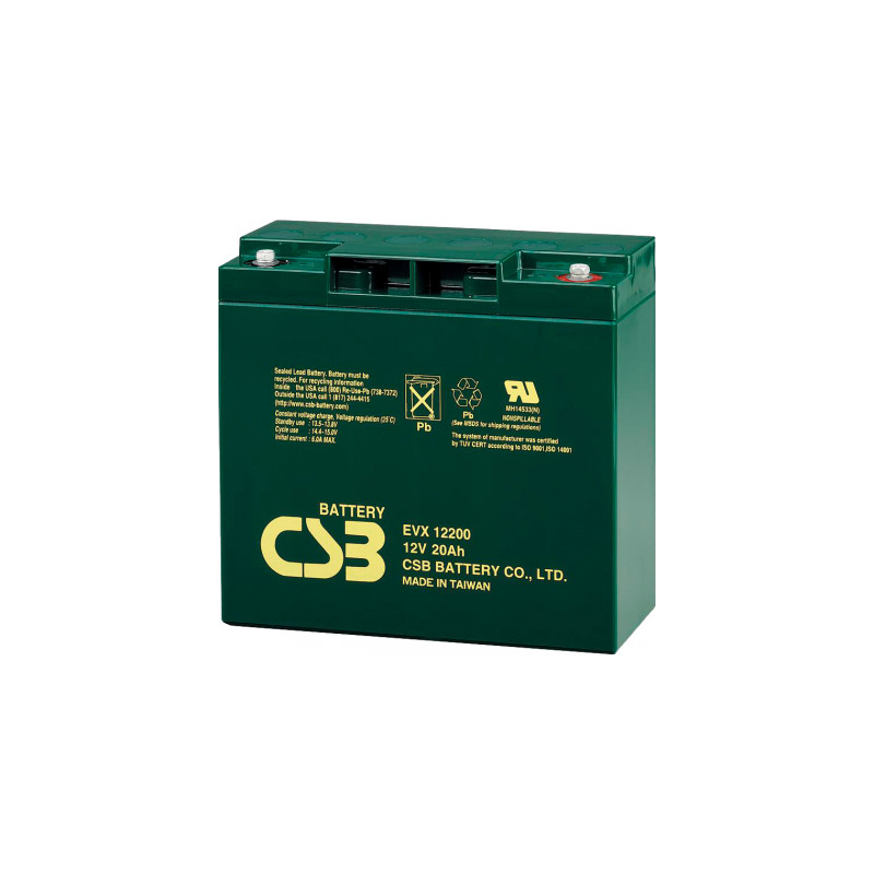 Батарея до ДБЖ CSB EVX12200 12В 20 Ач (EVX12200)