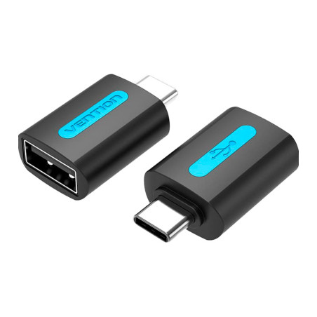 Перехідник USB 2.0 Type-C to USB AF (OTG) Vention (CDTB0)