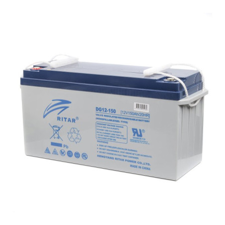 Батарея до ДБЖ Ritar GEL DG12-150, 12V-150Ah (DG12-150)