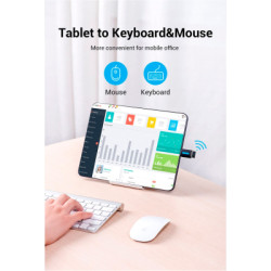 Перехідник USB 2.0 Type-C to USB AF (OTG) Vention (CDTB0)