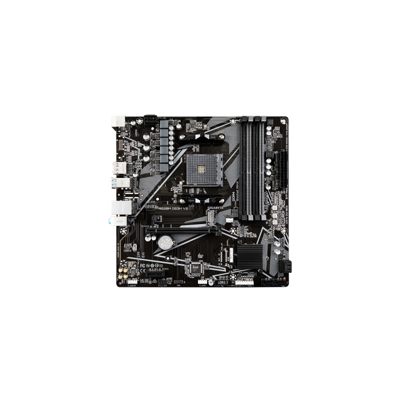 Материнська плата GIGABYTE A520M DS3H V2