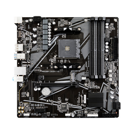 Материнська плата GIGABYTE A520M DS3H V2