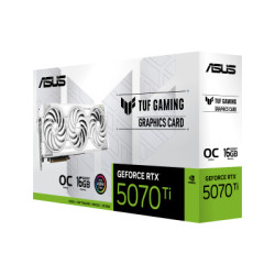 Відеокарта ASUS GeForce RTX5070 Ti 16GB TUF OC WHITE GAMING (TUF-RTX5070TI-O16G-WHITE-GAMING)