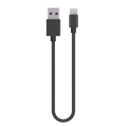 Дата кабель USB 2.0 AM to USB-C 0.3m PVC ColorWay (CW-CBUC059-BK)