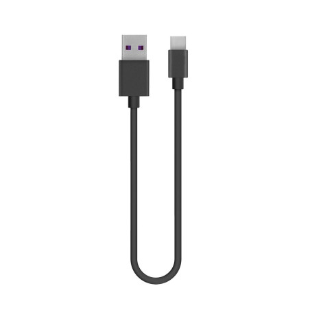 Дата кабель USB 2.0 AM to USB-C 0.3m PVC ColorWay (CW-CBUC059-BK)