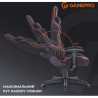 Крісло ігрове GamePro GC575FB Fabric Size L Black/Red (GC575FB)