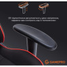 Крісло ігрове GamePro GC575FB Fabric Size L Black/Red (GC575FB)