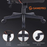 Крісло ігрове GamePro GC575FB Fabric Size L Black/Red (GC575FB)