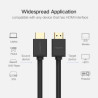 Кабель мультимедійний HDMI M to HDMI M 1.5m HD104 black Ugreen (60820)